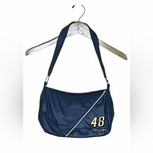 Wilsons Leather Jimmie Johnson Purse Navy Blue Number 48 Nascar